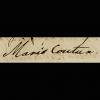 Signature de Marie Couture